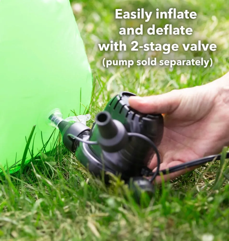 2-in-1 Inflatable Basketball & Soccer