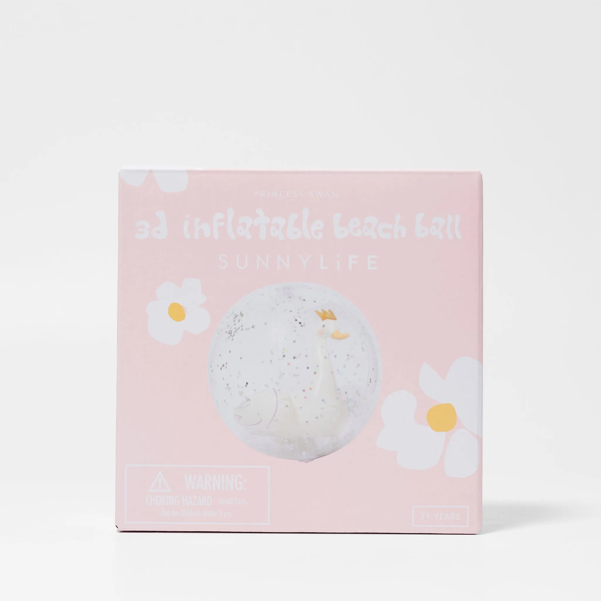 3D Inflatable Beach Ball | Princess Swan Multi