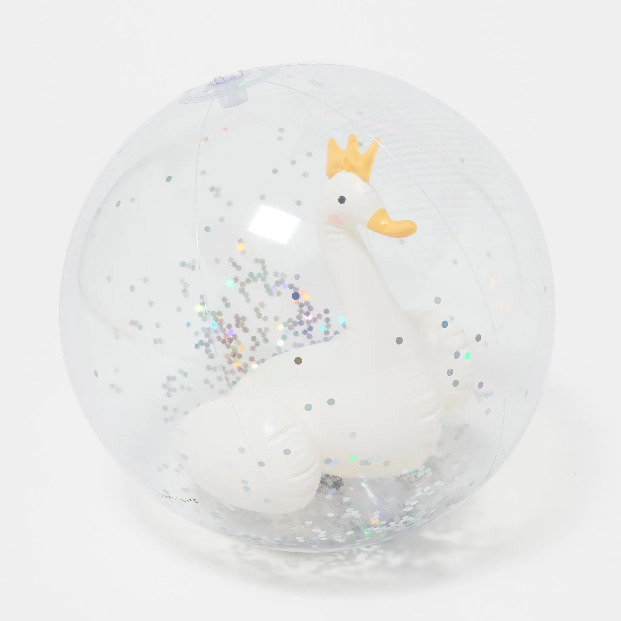3D Inflatable Beach Ball | Princess Swan Multi