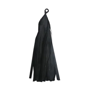 Black Tissue Single Tassel