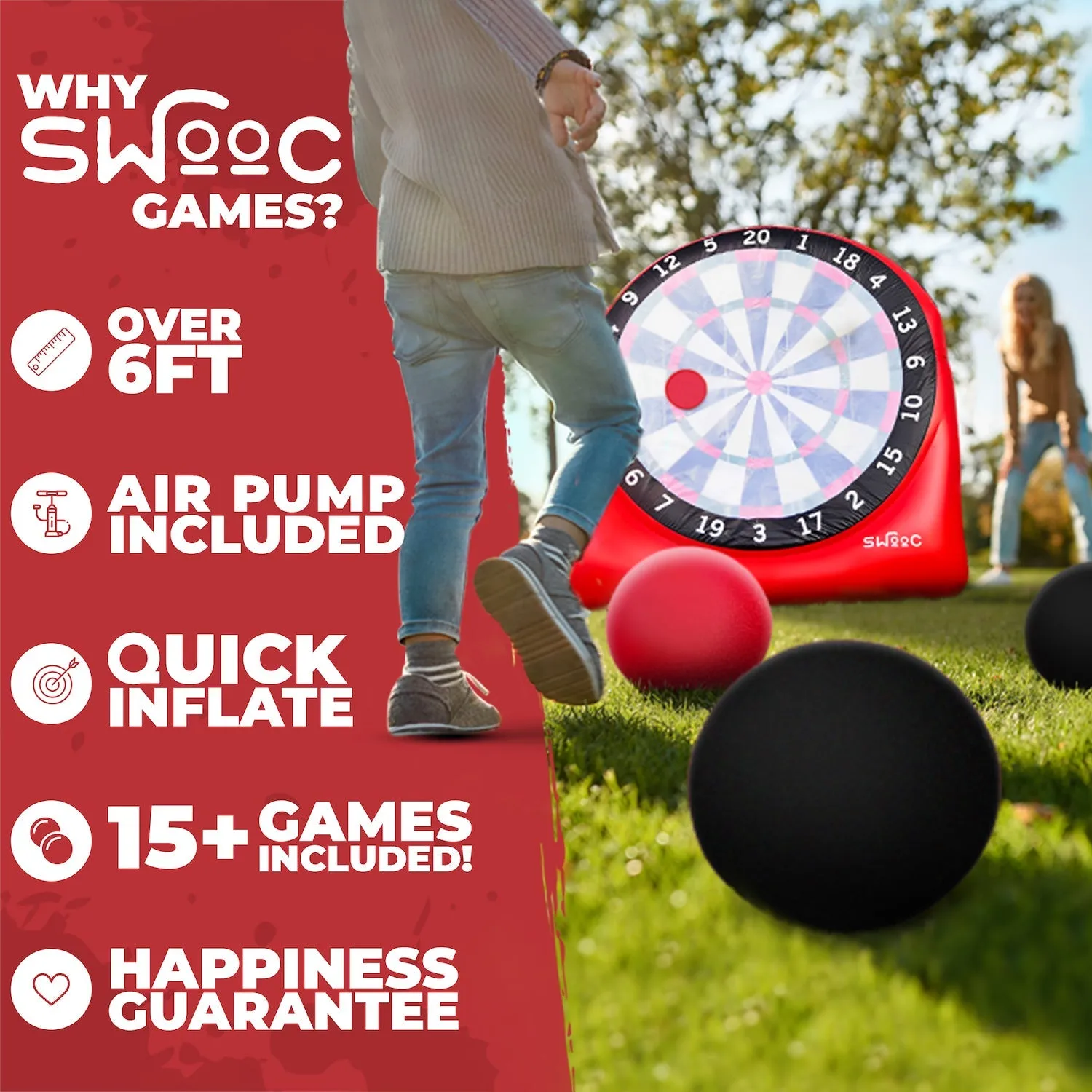 Giant Kick Darts Game