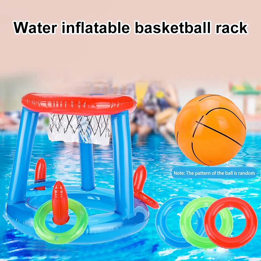 Inflatable Swimming Pool Basket Ball Set
