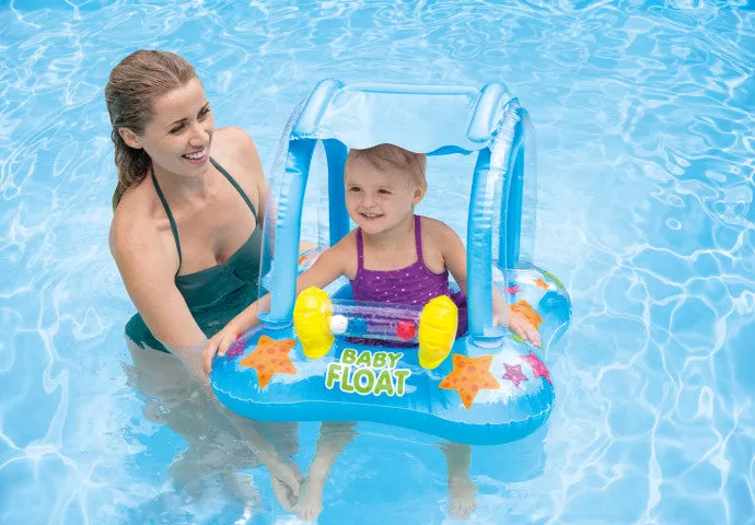 Intex Beach 56581 Kiddie Float Blue Floater