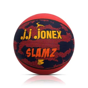 JJ Jonex SLAMS Basketball Size 3 - Red