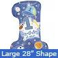 Large 1st Birthday Boy Balloon