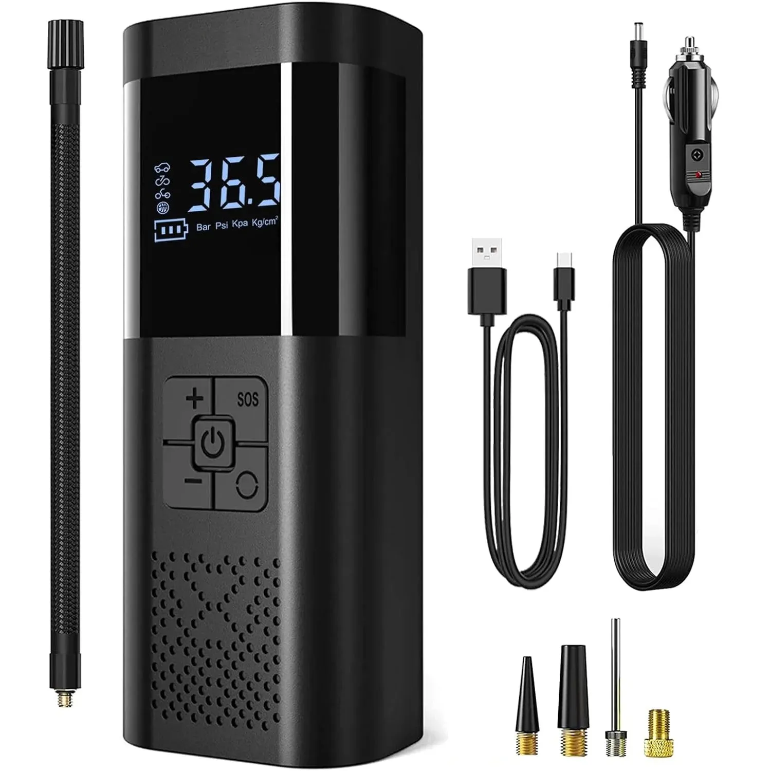 Tire Inflator, 150PSI Cordless Portable  Air Pump