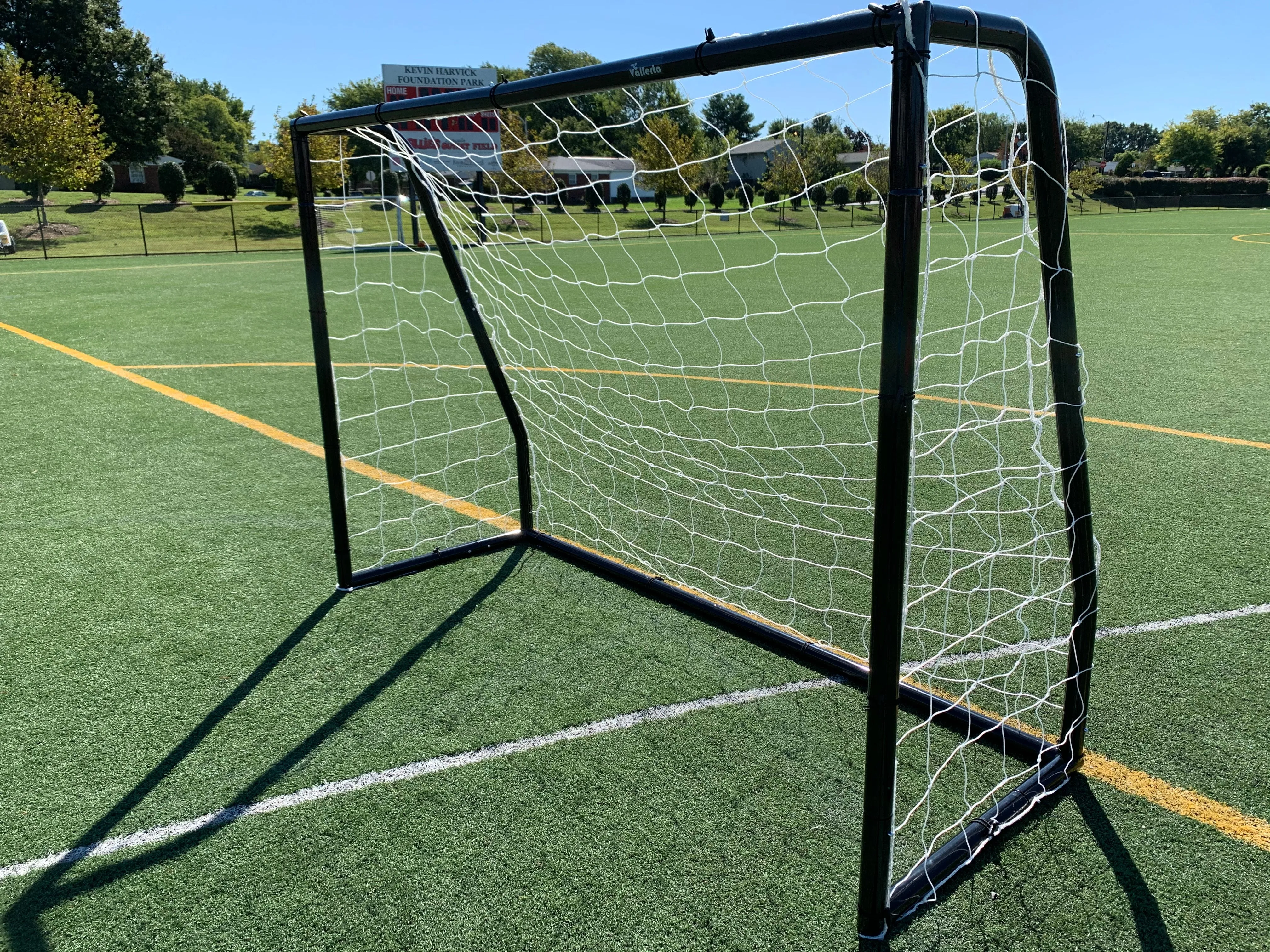 Vallerta® Premier 7 X 5 Ft. 2" Heavy Duty Steel Frame Goal w/Premium 4MM Net